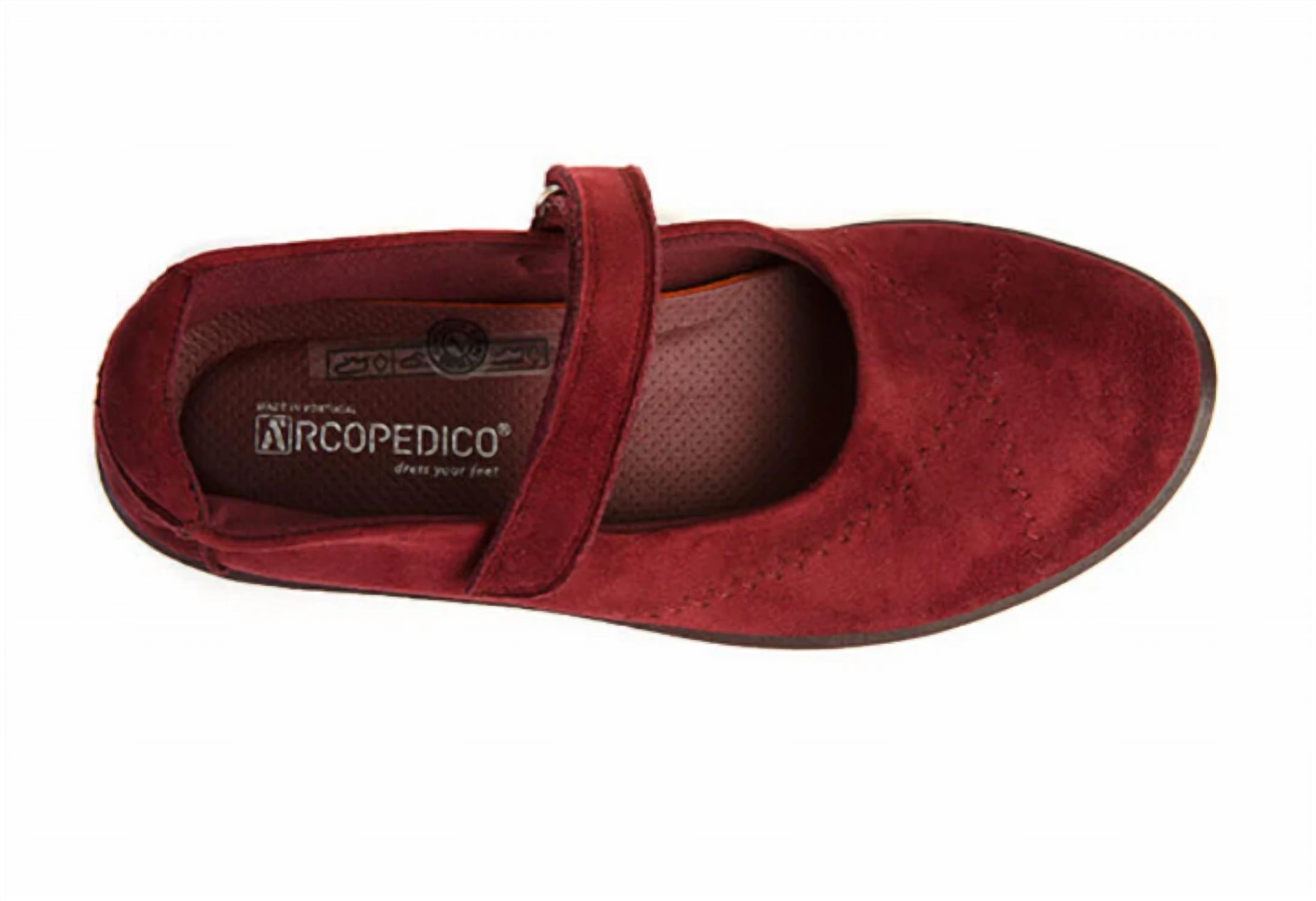 Arcopedico - Women's L18 Suede Mary Jane Clogs