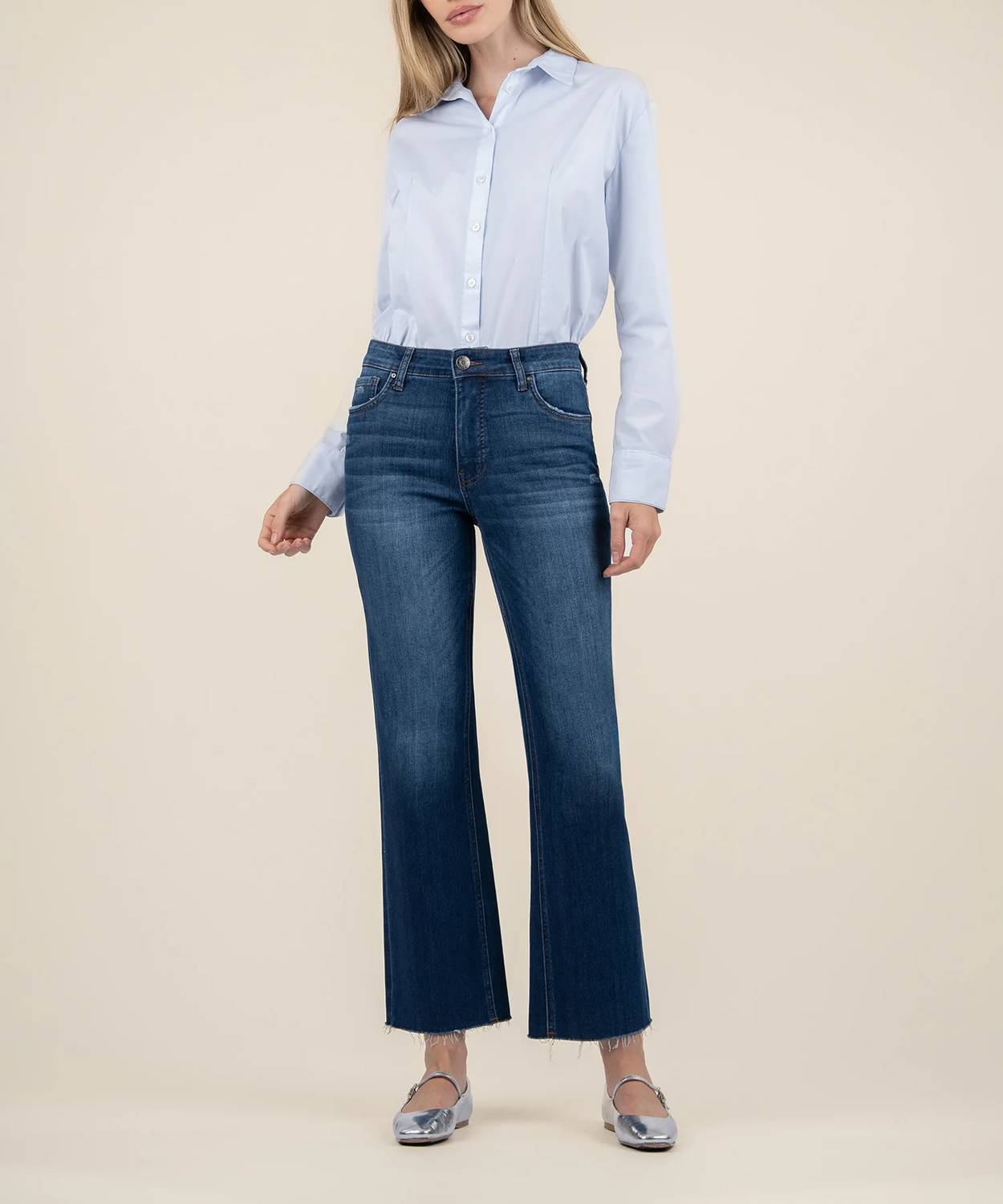 Kut From The Kloth - Kelsey High Rise Ankle Flare Jean