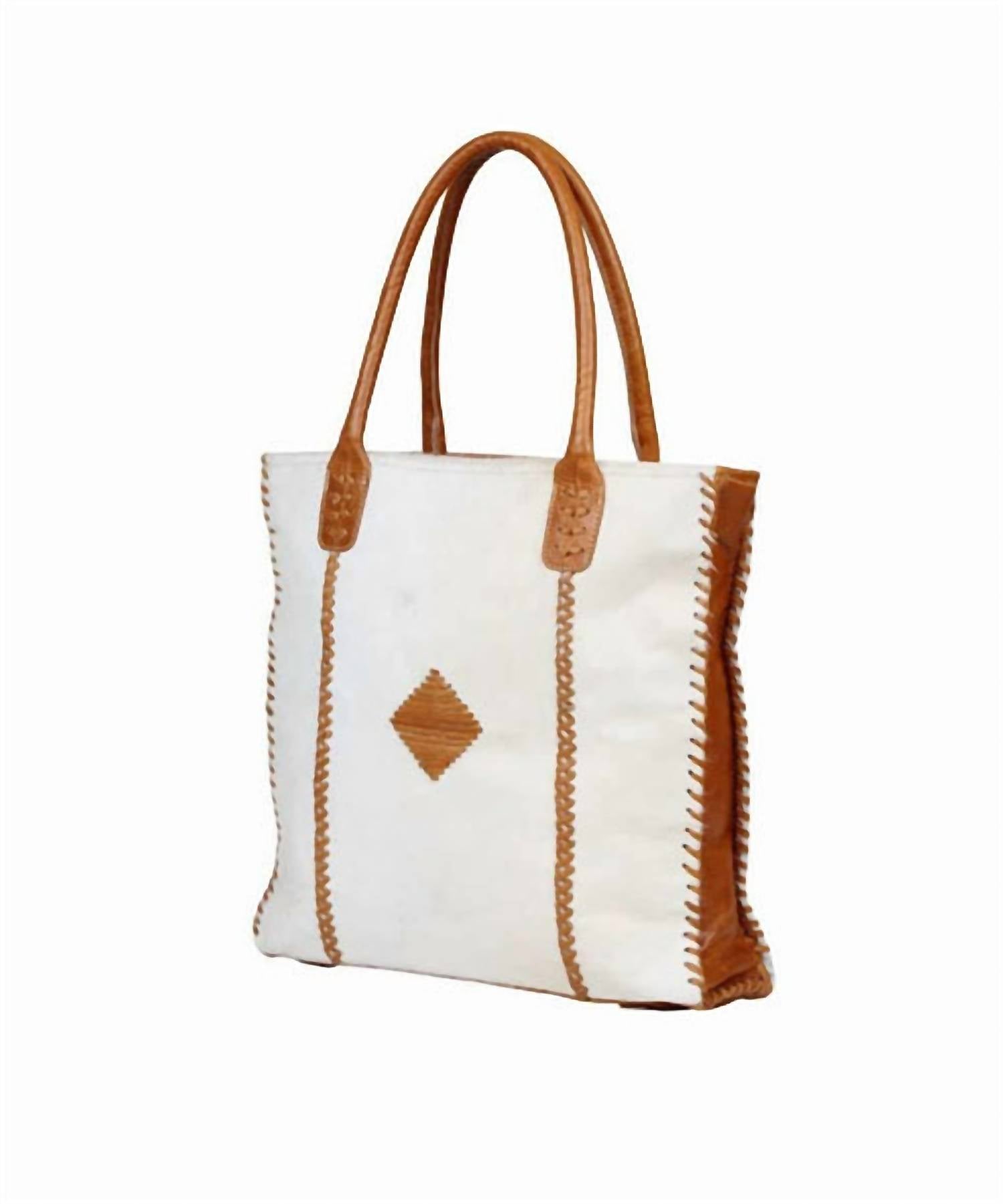 Myra Women's Purity Herion Bag in white - women's bag