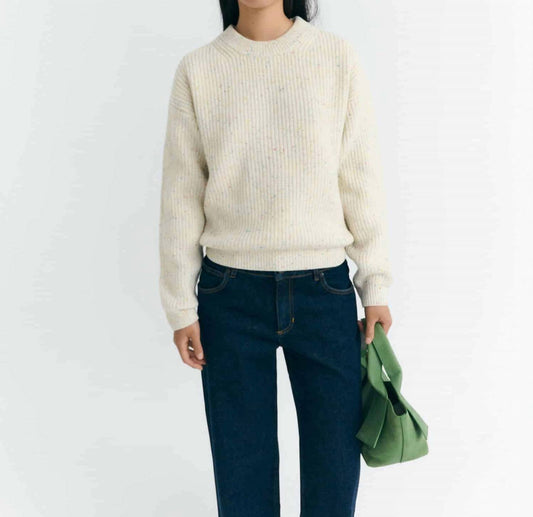 Thinking Mu - Carmen Confetti Wool Sweater