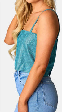 Buddylove - Rhinestone Crop Top