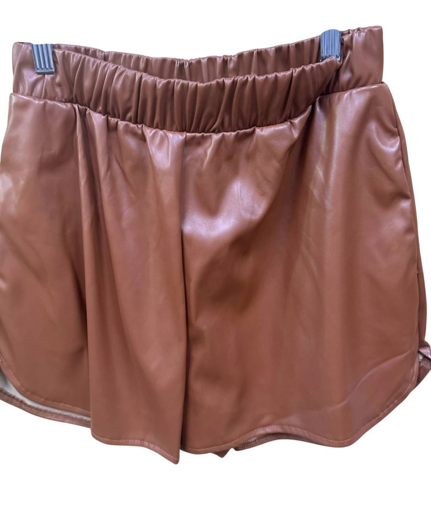 Pixi + Ivy - Women's Leather Look Short