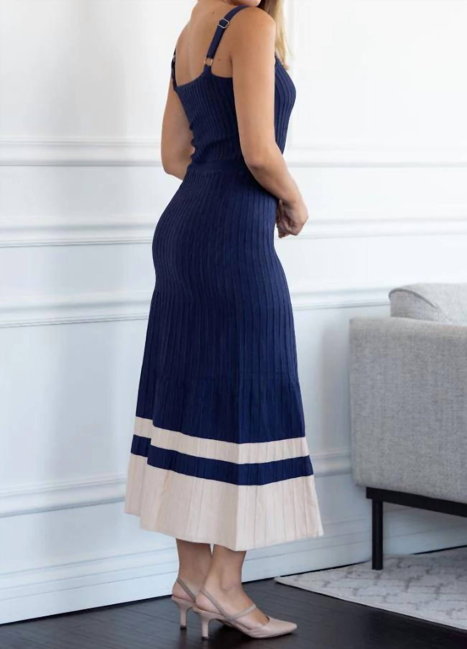 One And Only Collective - Victoria Ribbed Maxi Dress