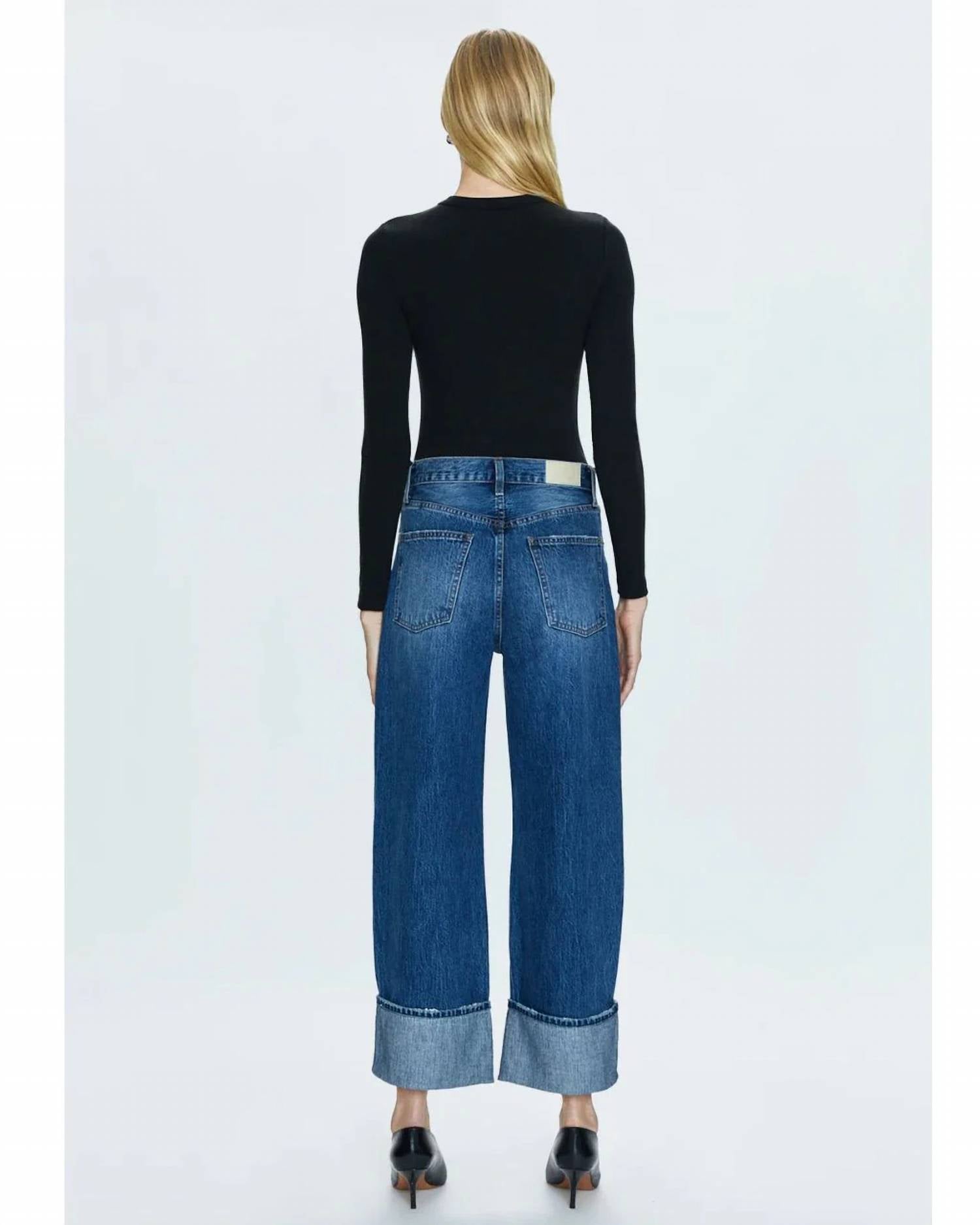 Pistola - Ryder High Rise Cuffed Jeans
