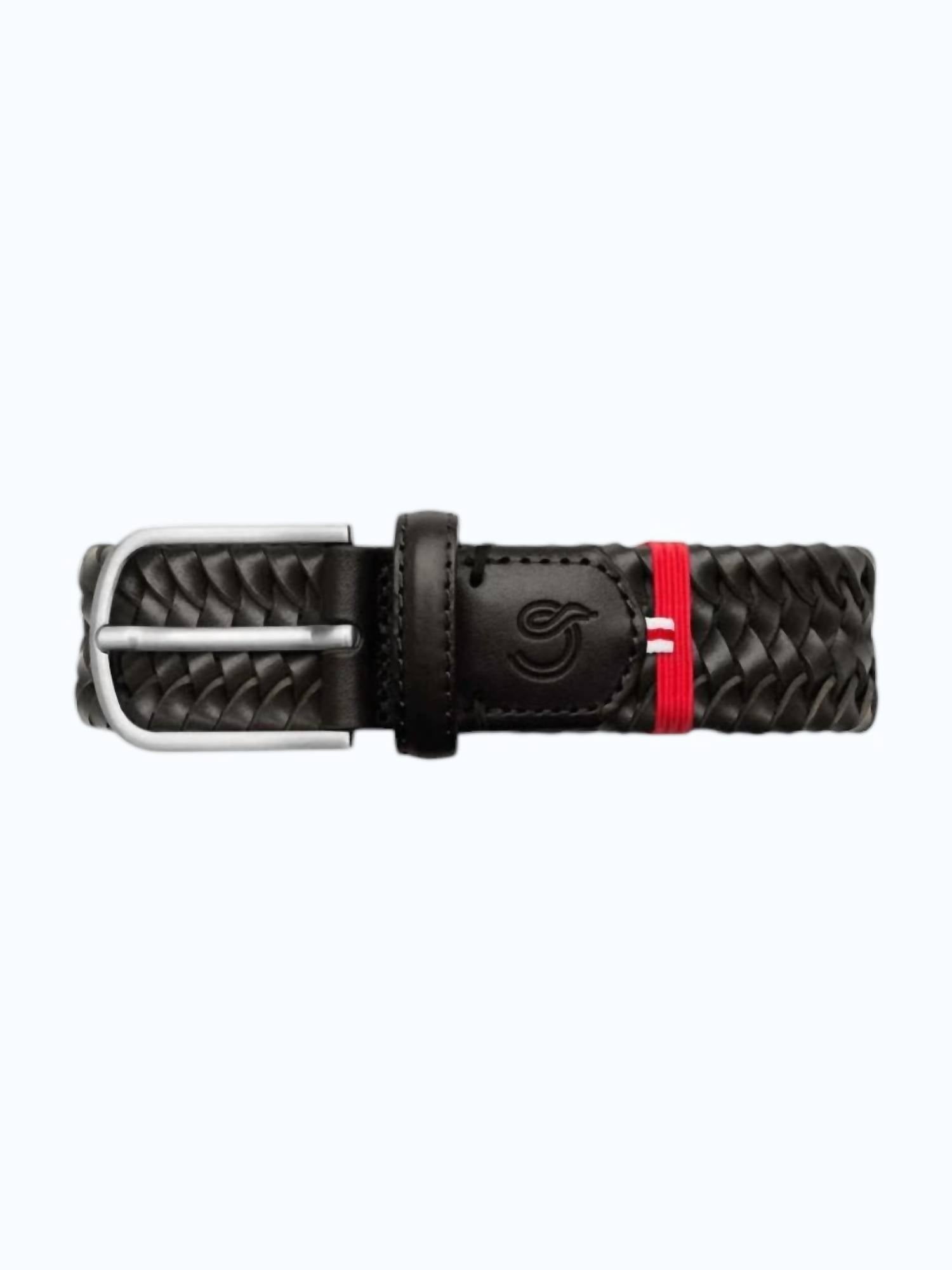 La Boucle Men's Milano Belt in black - men's accessory