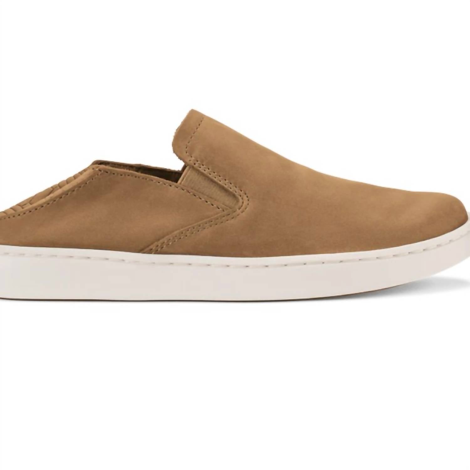 Olukai - Women's Pehuea Leather Slip On Sneakers