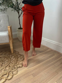 Heimish Usa - Lucy Wide Leg Stretchy Crop Pants