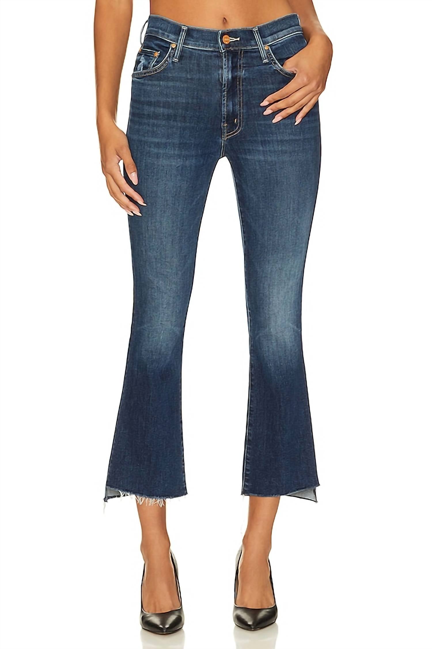Mother - Insider Crop Step Fray Jeans
