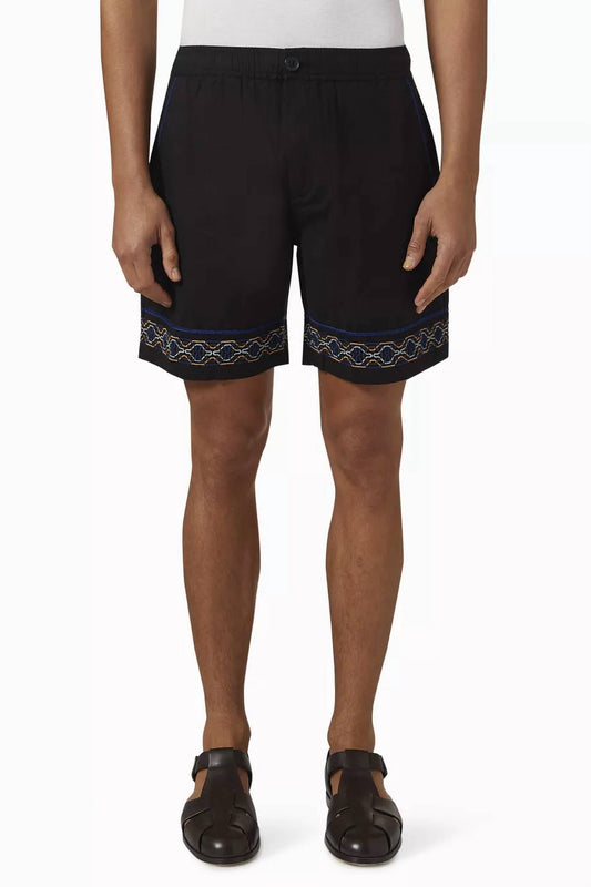 Wax London - Kurt Border Placement Shorts