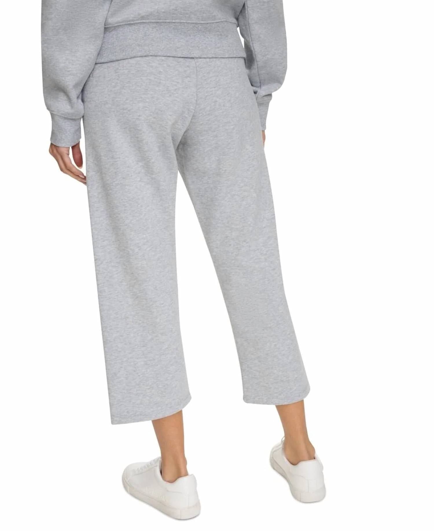 Calvin Klein - Cropped Drawstring-waist Pant
