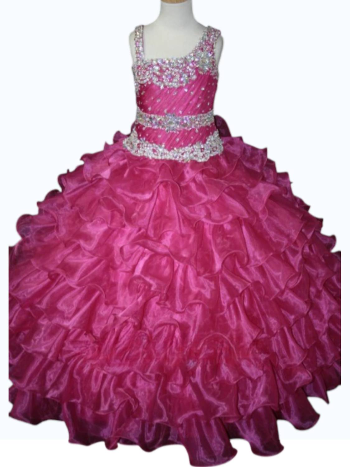 Little Rosie - Girl's Glitz Pageant Dress