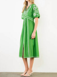 Thml - Women's Clover Bloom Midi Dress