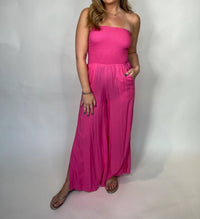 Romi The Brand Java Comfortable Jumpsuit in pink - women's pants - view 4