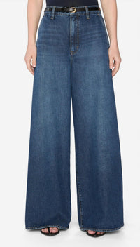 Frame - Drape Wide Leg Jeans