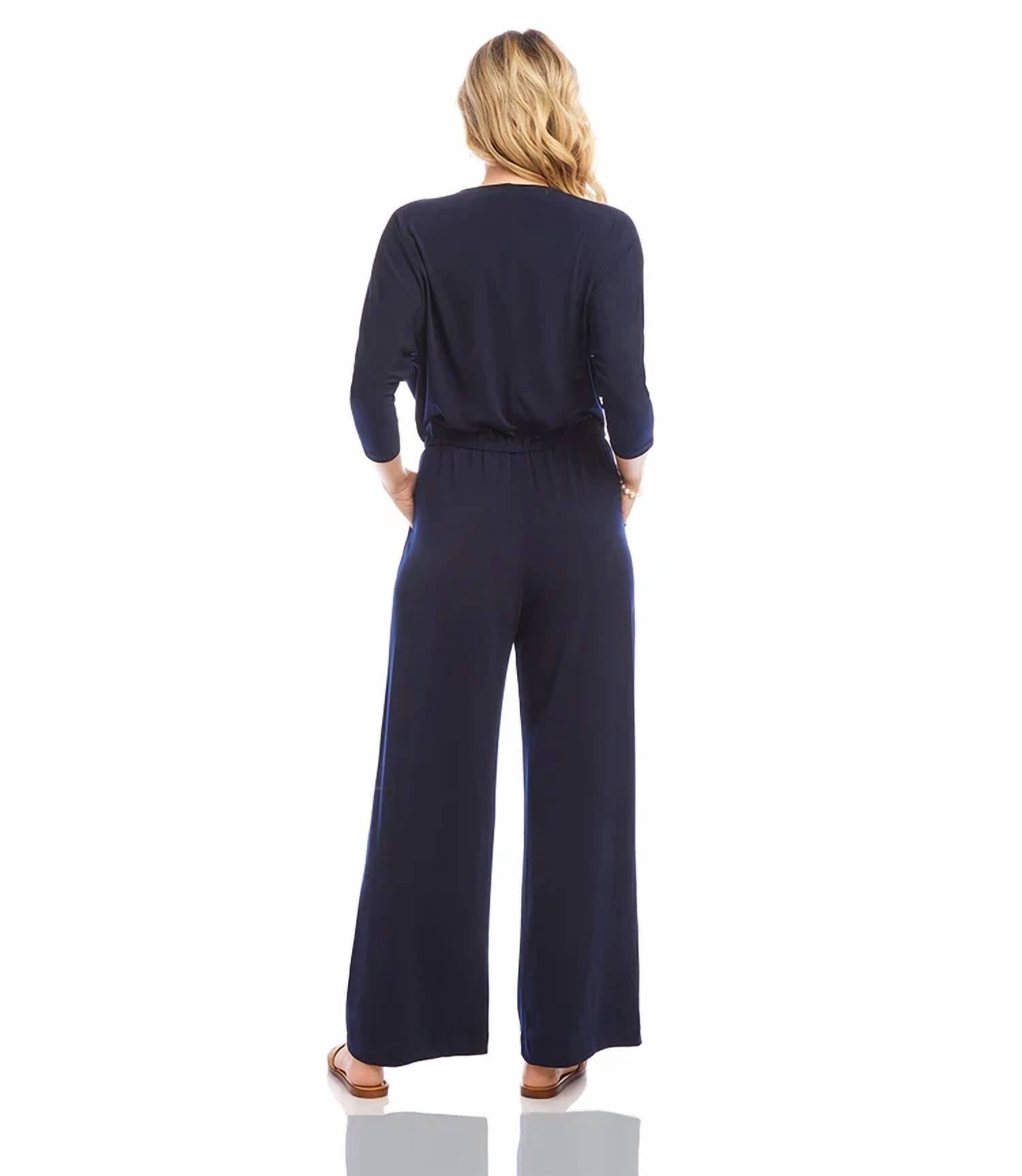 Karen Kane - Nori Travel Jersey Jumpsuit