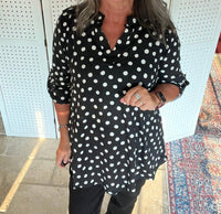 Sew In Love - Cover Me In Spots Buttery Soft Gabby Top