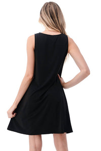 Ariella - Big Zipper Mini Dress
