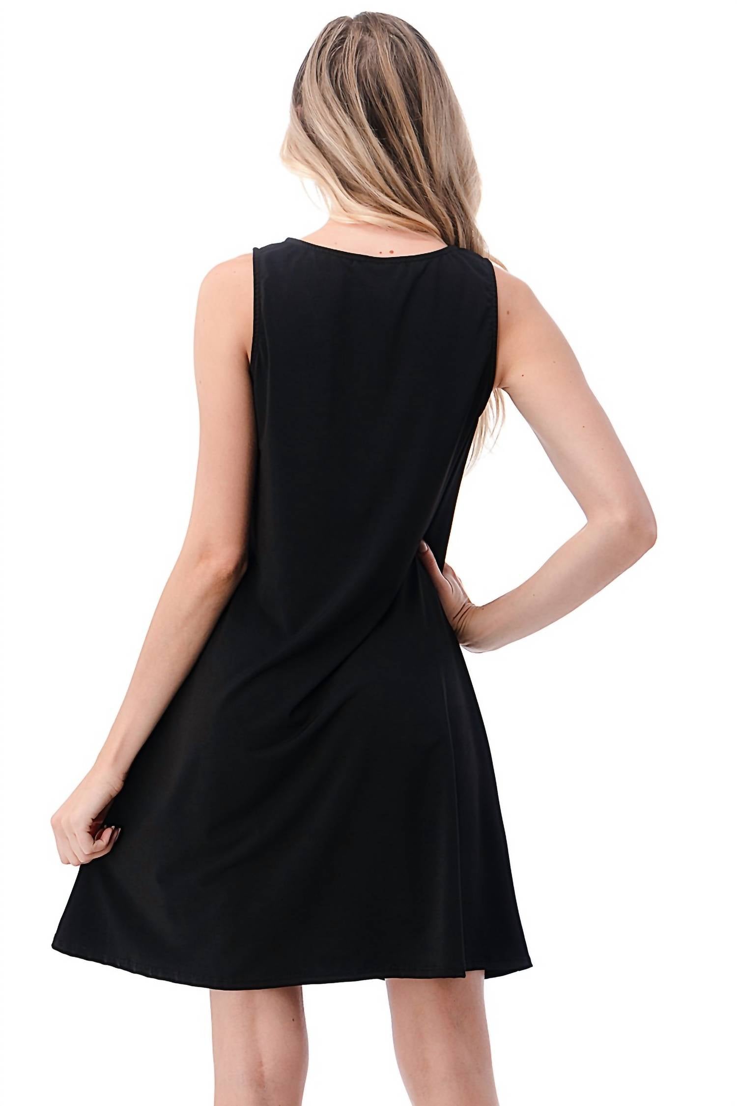 Ariella - Big Zipper Mini Dress