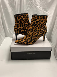 Nine West Women's Sheebap Dress Booties in dark natural leopard - women's shoe
