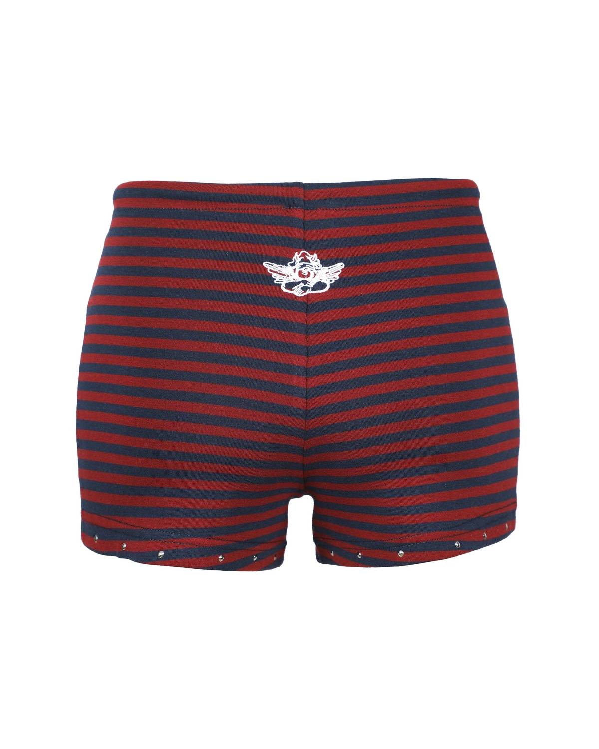 Boys Lie - Studded Stripe Micro Shorts