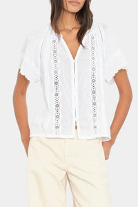 Xirena - Bianca Cotton Short Sleeve Top