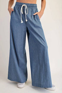 Whimsical Mimsy - Crisp Air Pinstripes Pants