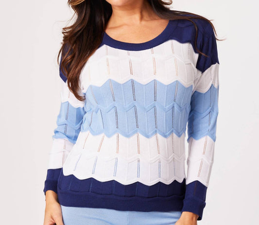 Angel Apparel - Scoop Zig Zag Top
