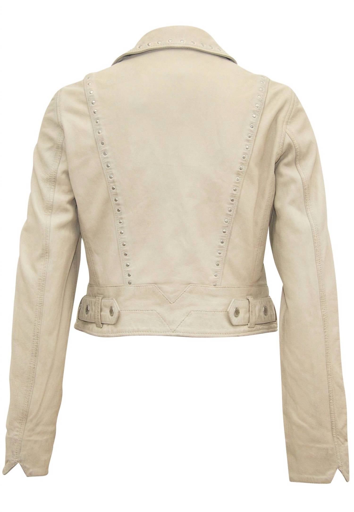 Mauritius - Maryn Studded Leather Jacket