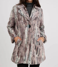 Uncle Frank - Faux Mountain Fox Coat