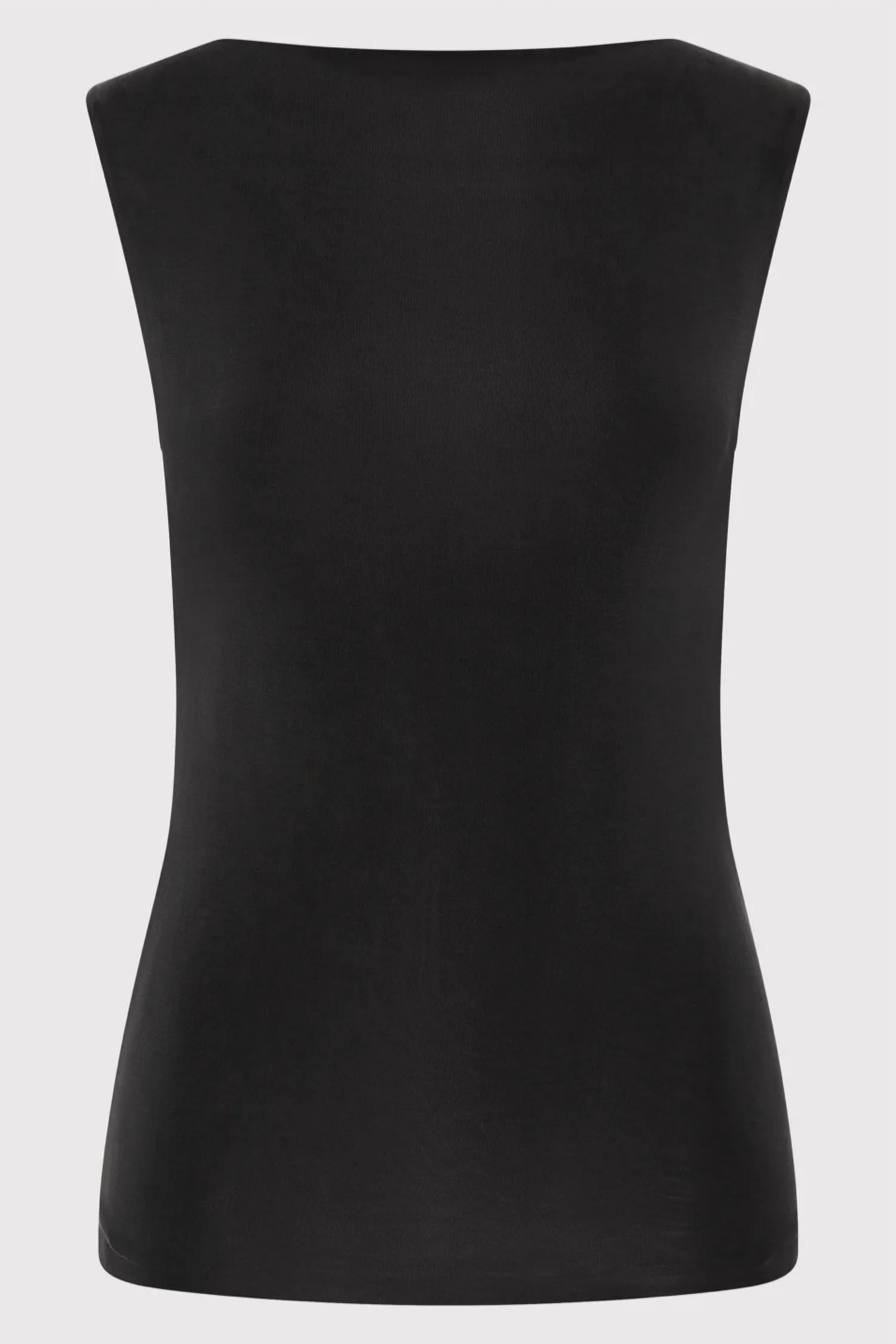 St. Agni - Cupro Jersey Top