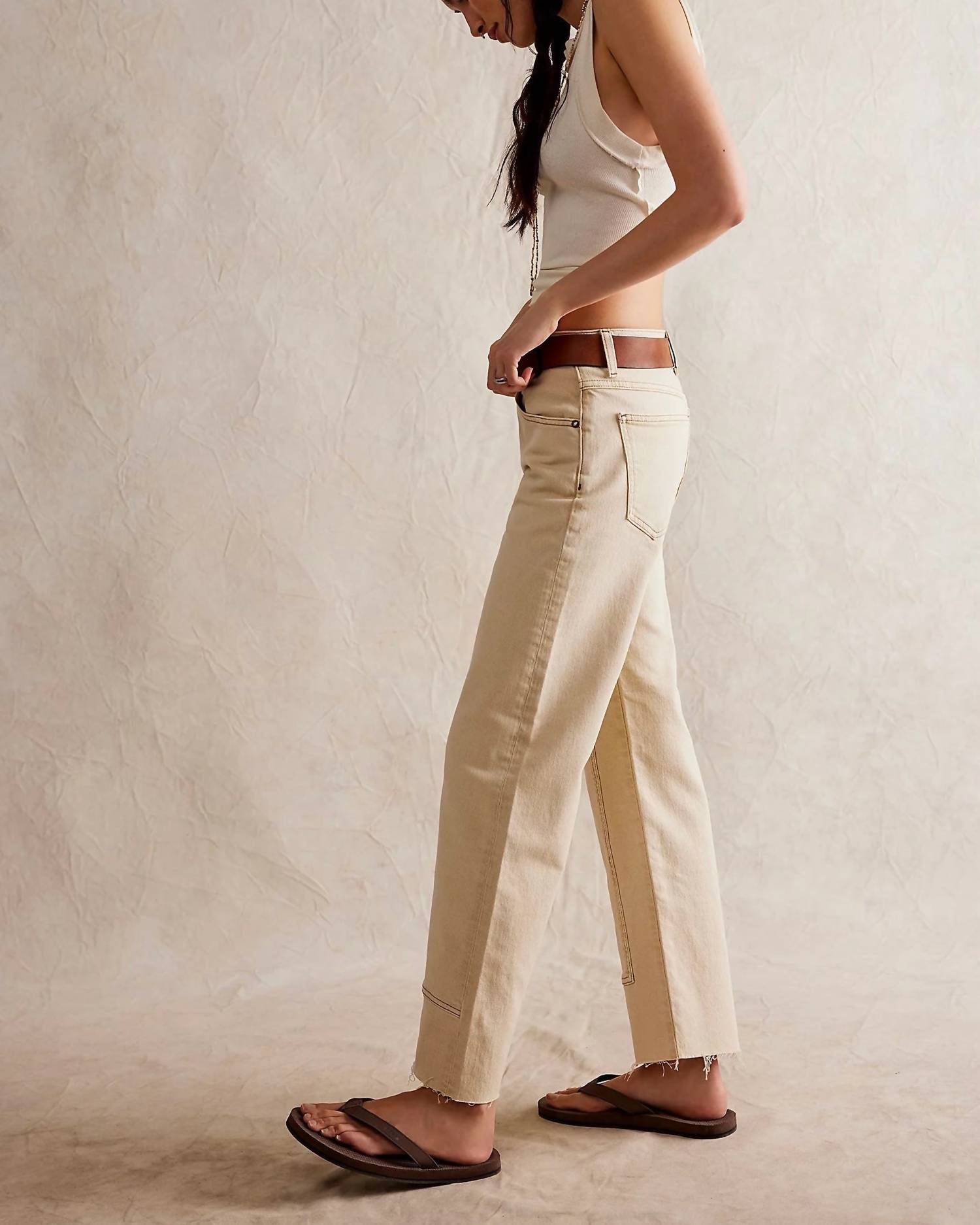 Free People - Risk Taker Mid-rise Jeans