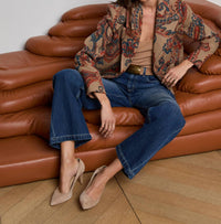 L'Agence - Kelsey Cropped Peacoat