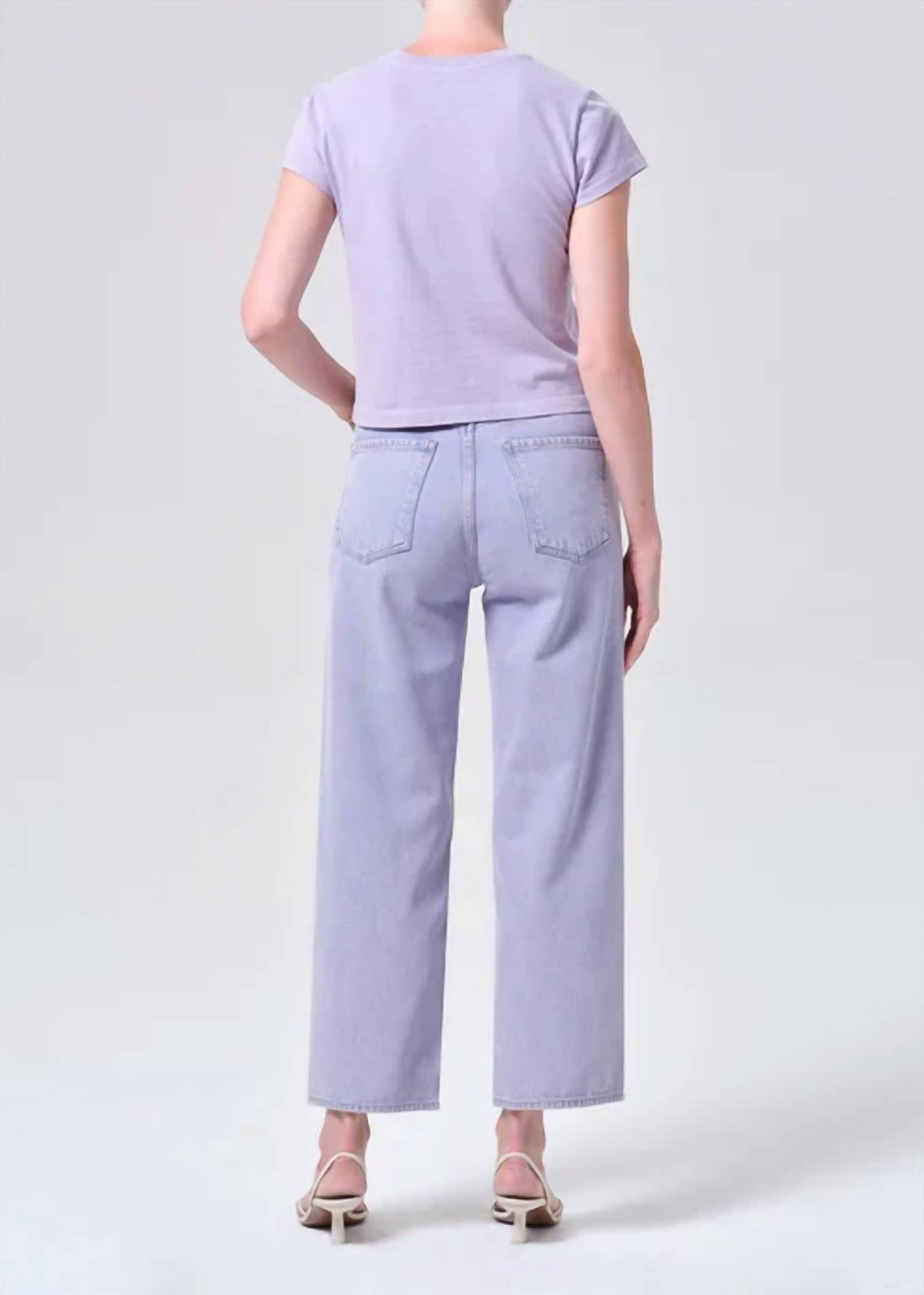 Agolde - Ren High-rise Wide-leg Jeans