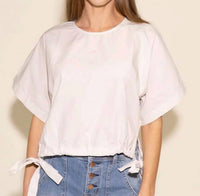 STARKx Mariah Top in pearl - women's blouse
