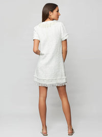 Solgo Atelier - Tia Bouclé Sheath Mini Dress