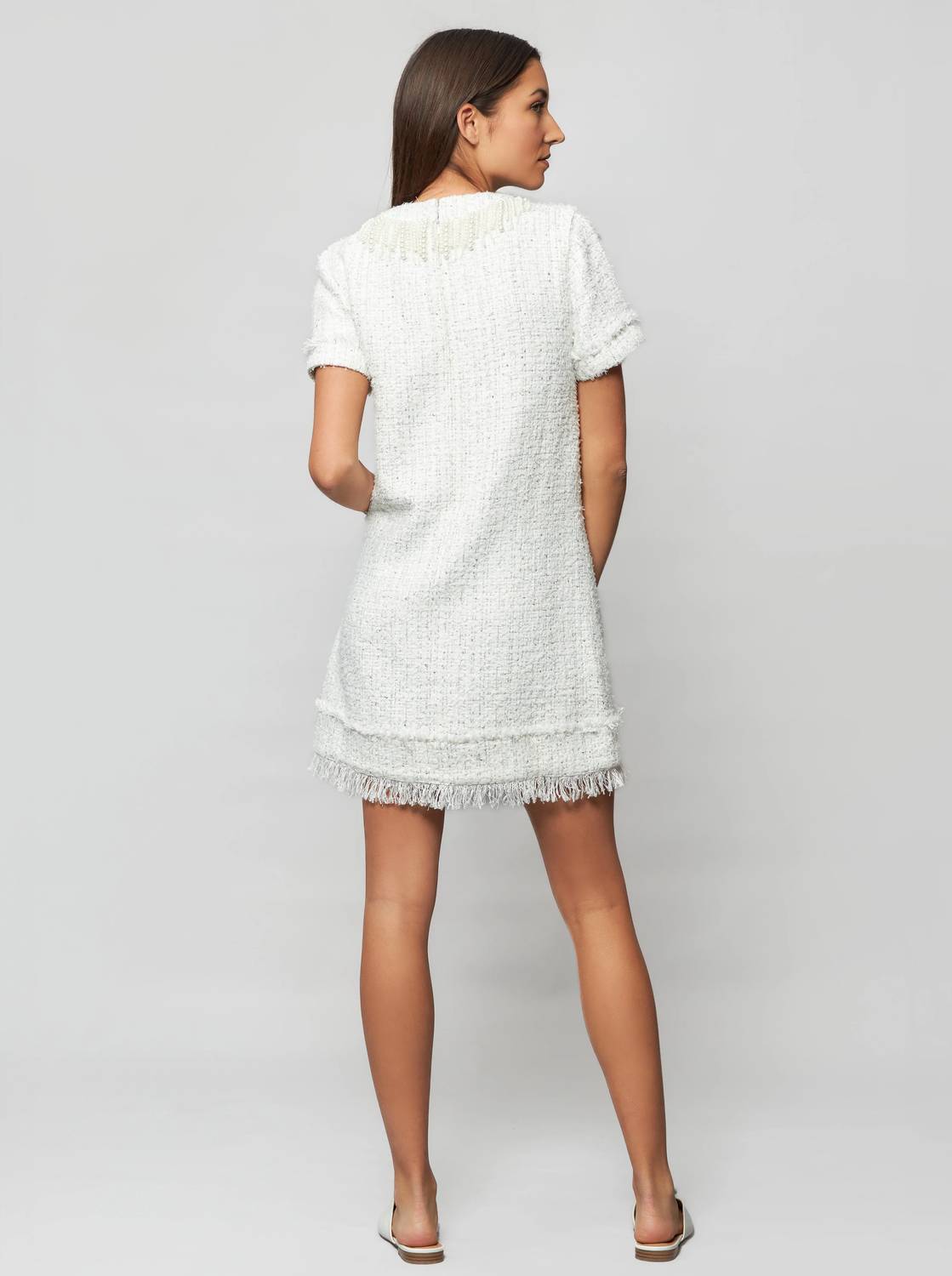 Solgo Atelier - Tia Bouclé Sheath Mini Dress