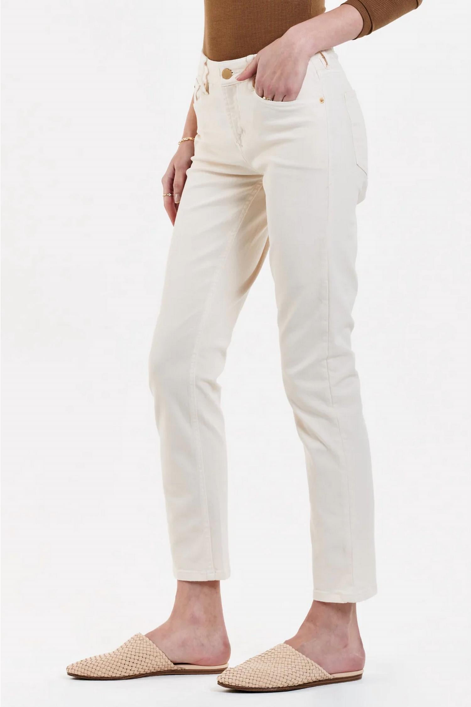 Dear John Denim - Blaire High Rise Ankle Slim Straight Leg Jean