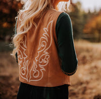 Lucky & Blessed - Boot Stitch Vest
