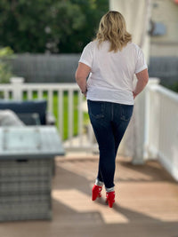 Amelia K. Luxe - Vintage High Rise Skinny Jeans