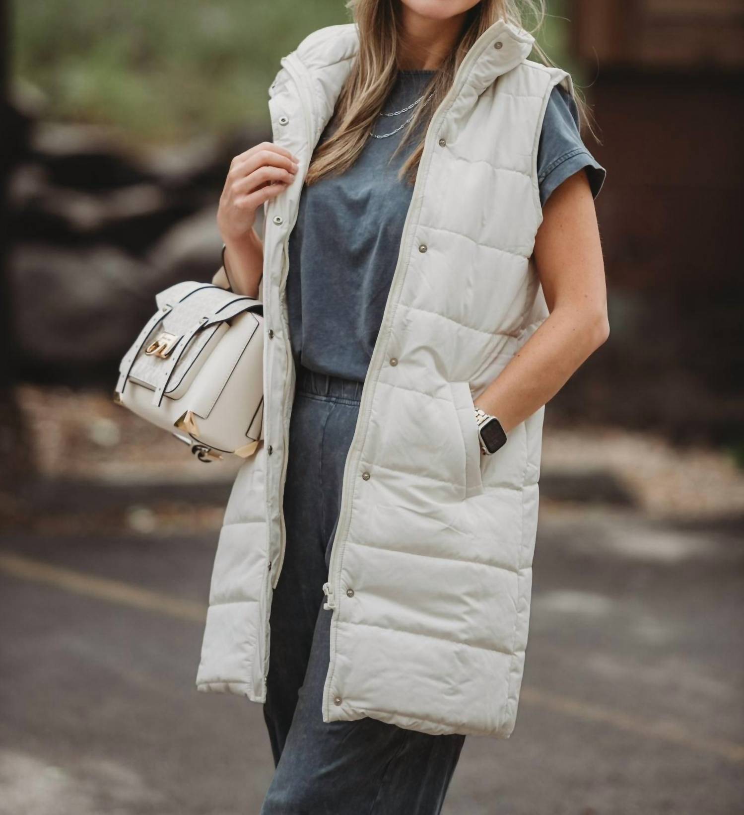 Michelle Mae - Harlow Long Vest