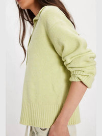 Free People - Trading Up Polo Sweater