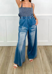 Blakeley - All The Memories Cotton Blend Jumpsuit