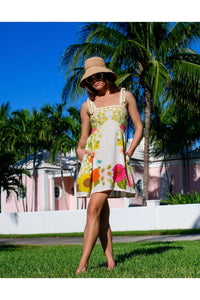Elizabeth James The Label - Annalisa Floral Pattern Mini Dress