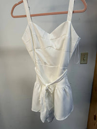 Day + Moon - Women's Self Belt Tiered Mini Dress