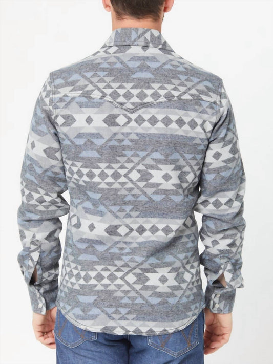 Wrangler - Retro Premium Jacquard Shirt Jacket