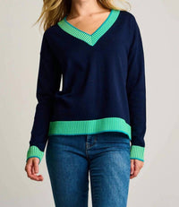 Lisa Todd - Rib Trim Sweater