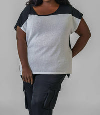 Mat Fashion - Knitwear Tee - Plus Size