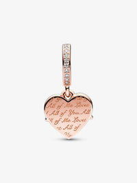 Pandora - Heart & Mom Dangle Charm