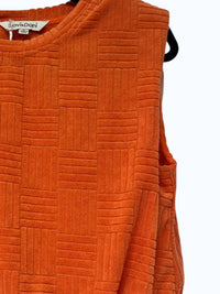 Davi & Dani - Women's Cropped Textured Tank