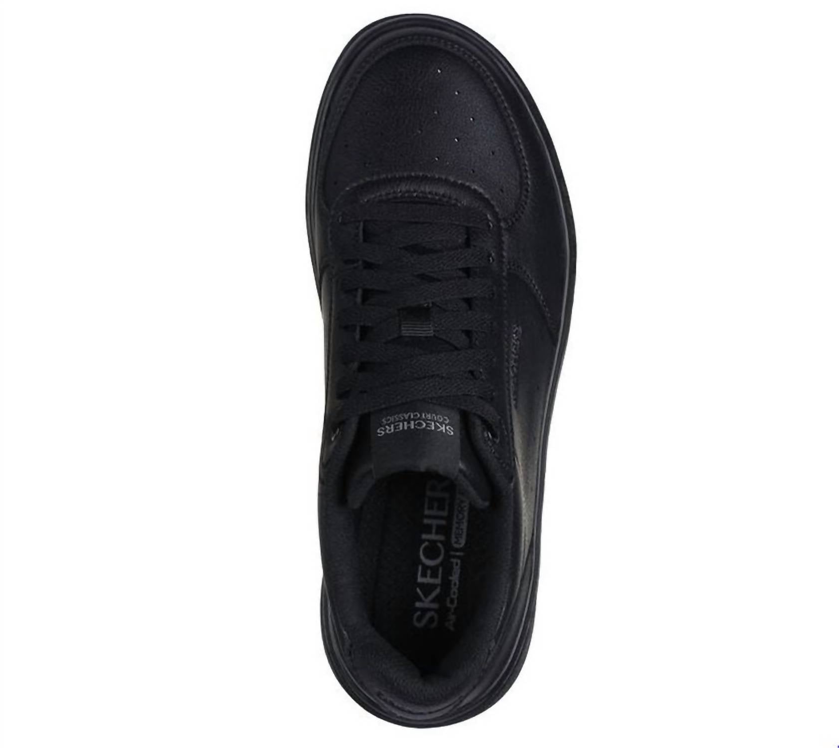Skechers Women's Grand 92-be Lifted Shoes in black - women's sneaker - alternate view
